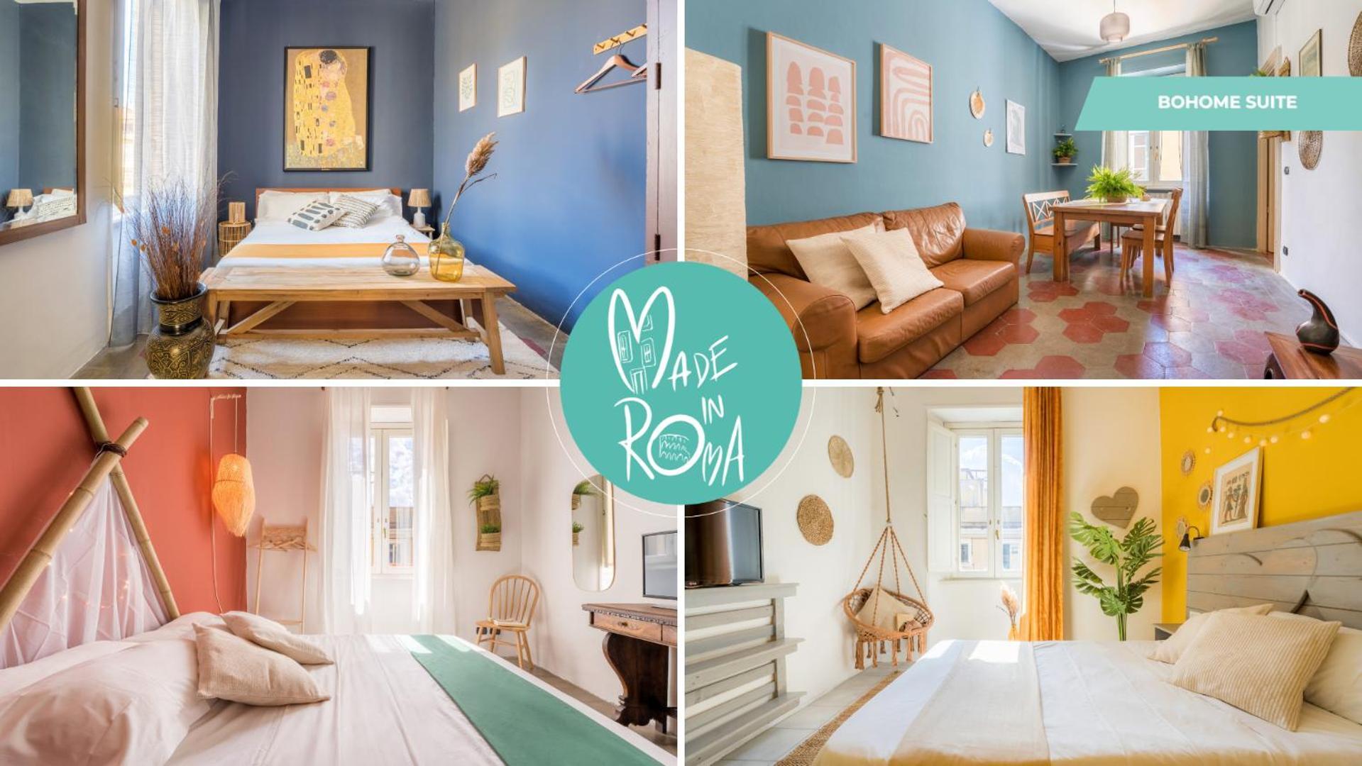 Bohome Suite - Ethnic Apt In The Center Of Rome Extérieur photo